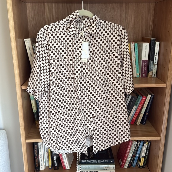 Checkered Two Piece Pants Set - Picture 3 of 3